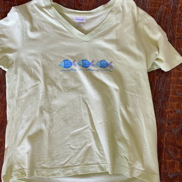 Bundle 6 * FRESH PRODUCE * 5 s/s T-SHIRTS + 1 slvls TANK * XS / S / M * SUMMER - Picture 12 of 15